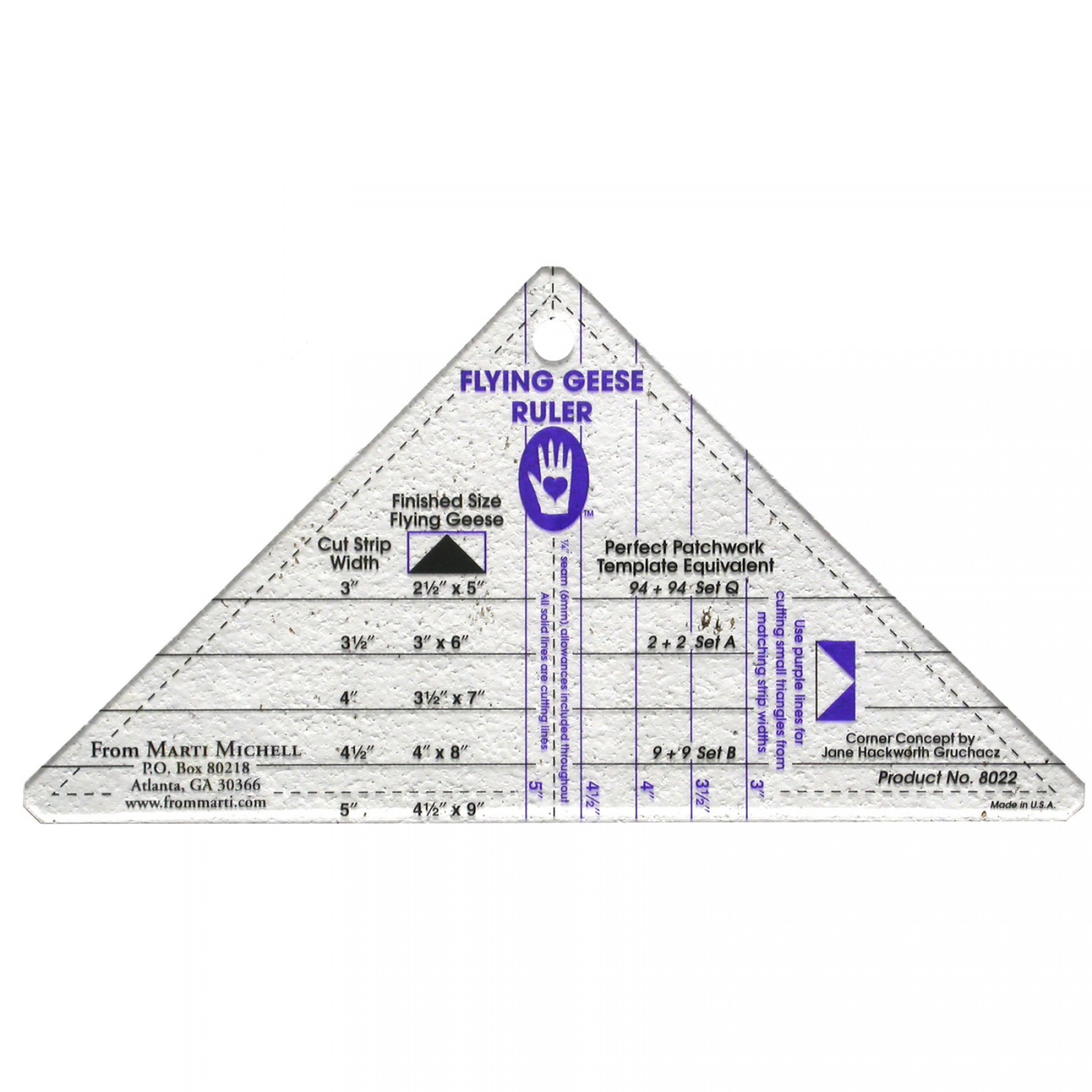 Flying Geese Ruler EE Schenck Co.