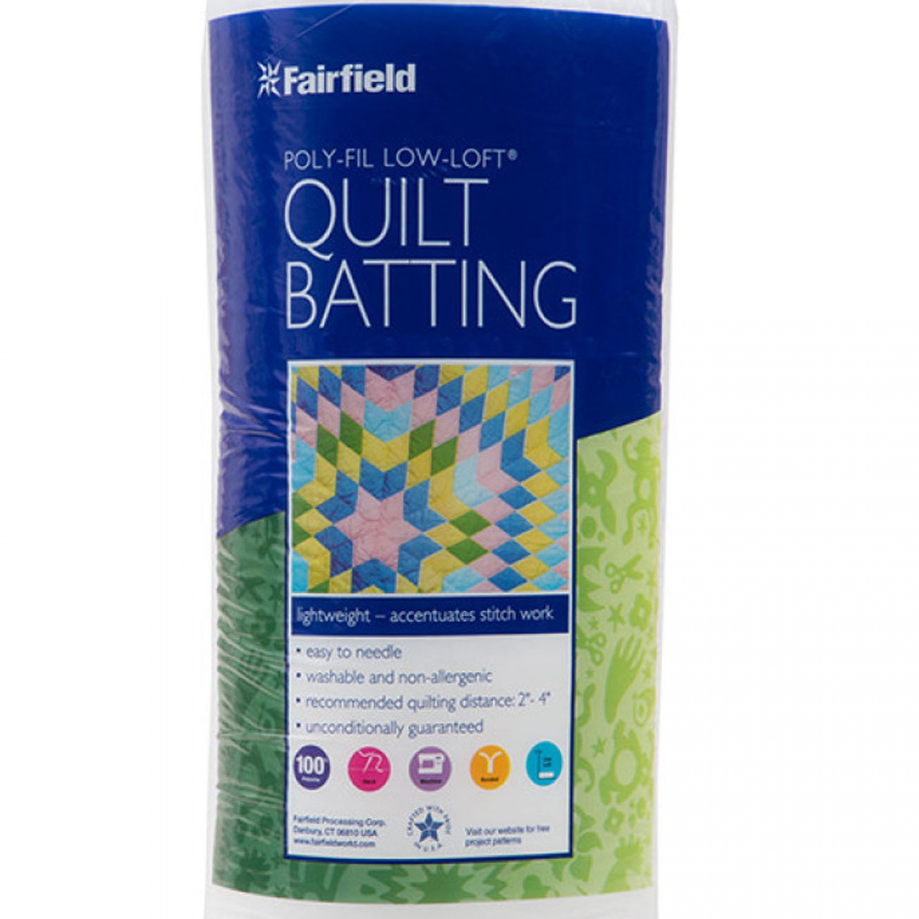 PolyFil LowLoft® Batting Foamology Densified Polyester EE Schenck Co.