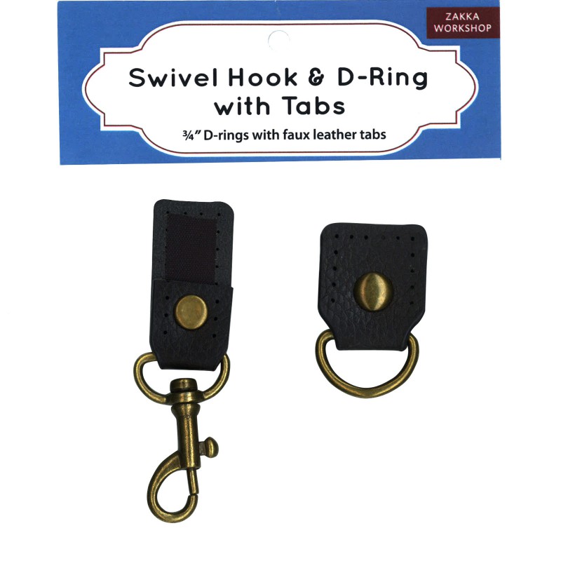 Swivel Hook & D Ring With Tabs EE Schenck Co.